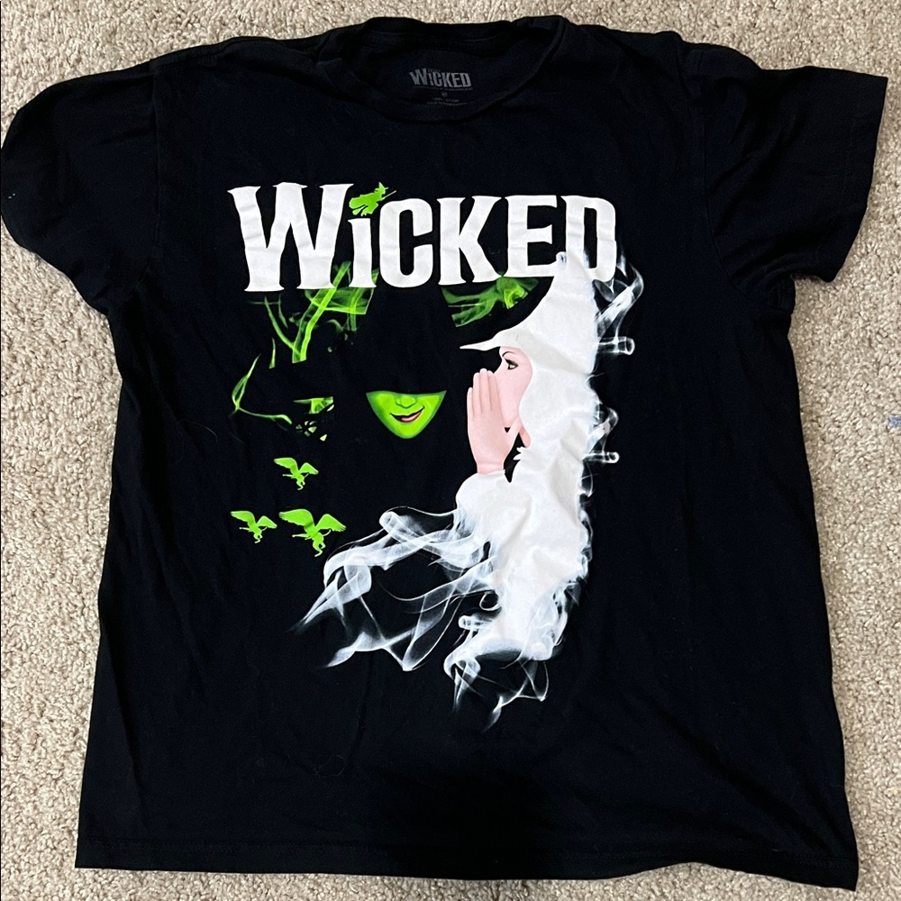 Wicked Black Graphic T-Shirt